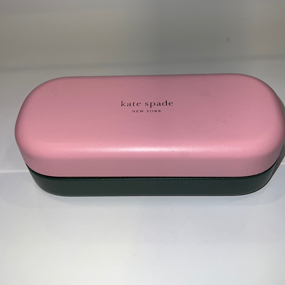 Kate Spade New York Green and Pink Hardshell Case